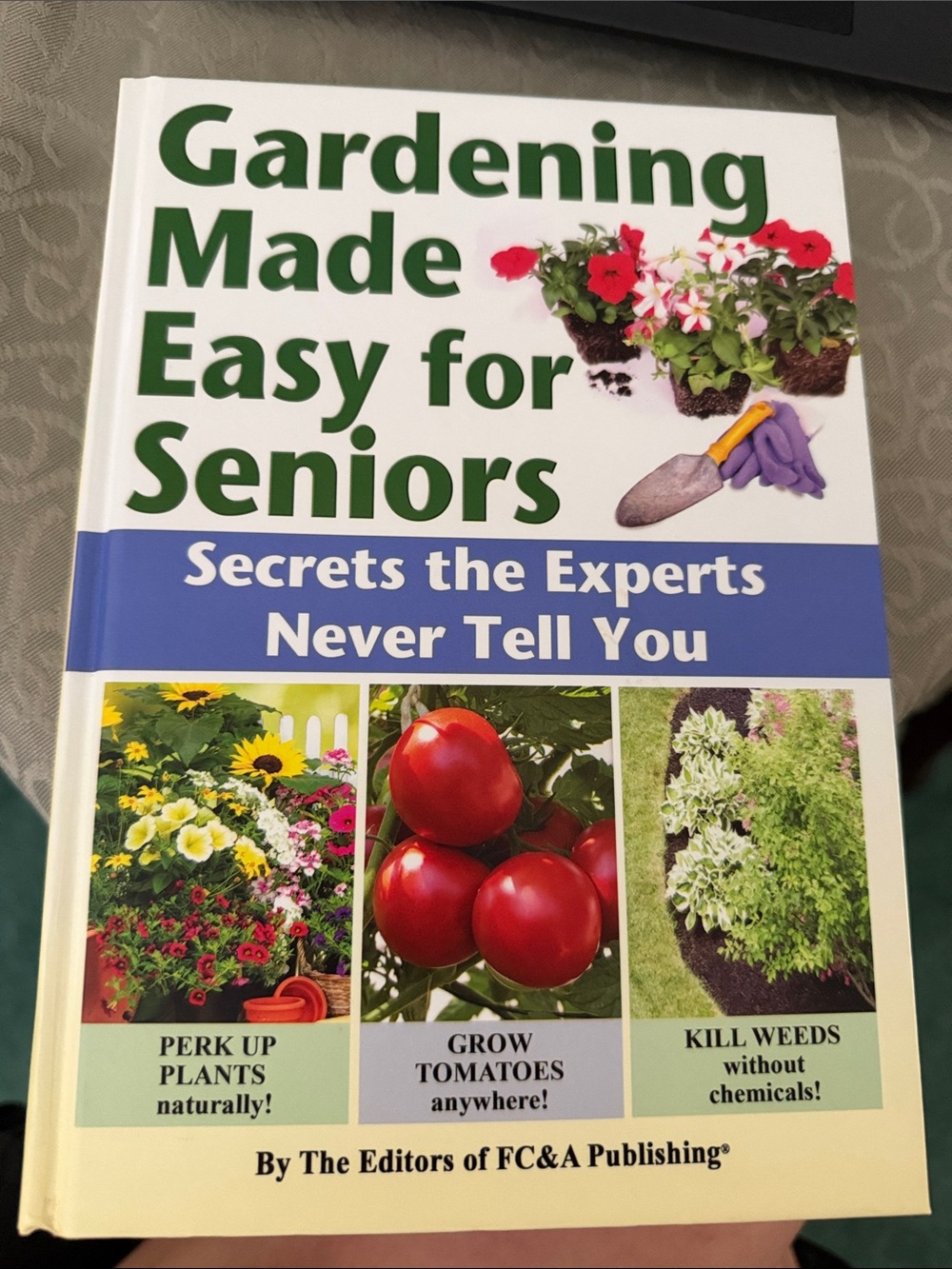 Gardening Made Easy for Seniors - Floral & Tomato Cover
